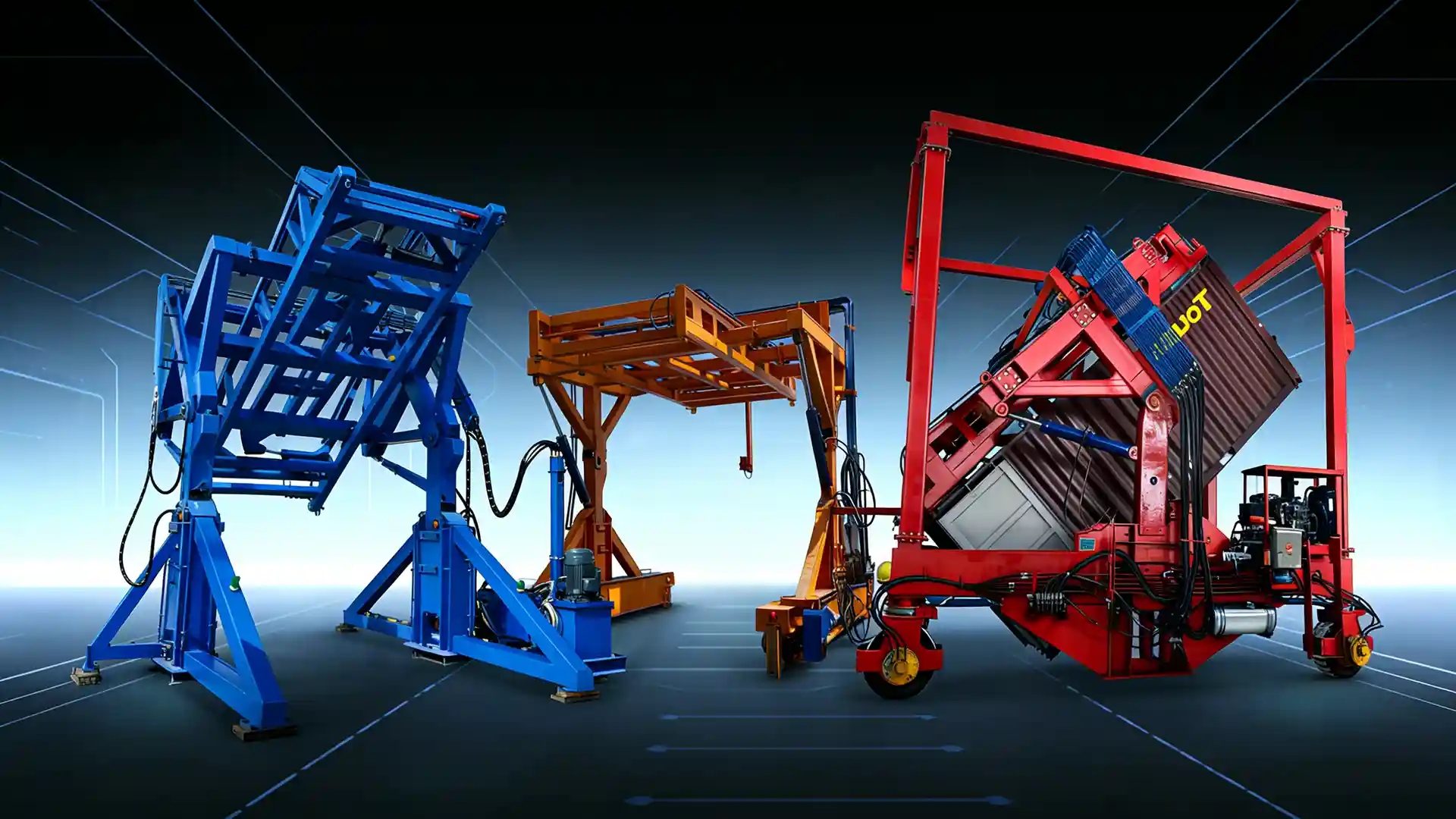 Производитель наклона контейнера