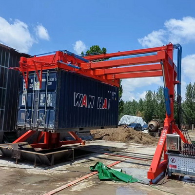 Double-lane Container Tilter