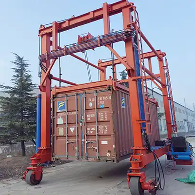 Mobile Hydraulic Container Gantry Cranes