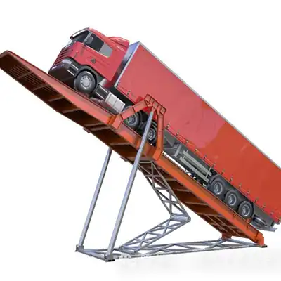 Truck Unloading Platform