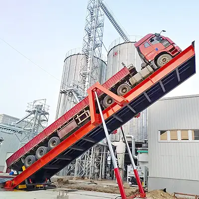 shallow foundation truck tipper platform.webp