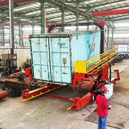 Bulk Container Unloading System