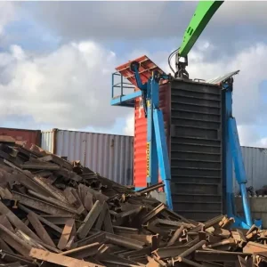 Hydraulic container tilter