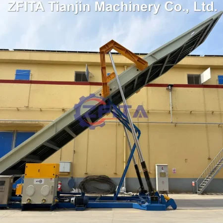 Truck dumping platform-2