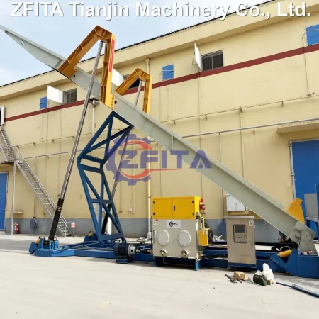 Truck dumping platform-2