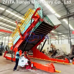 Hydraulic Container Tilter for Trucks