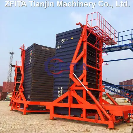 hydraulic container tilter