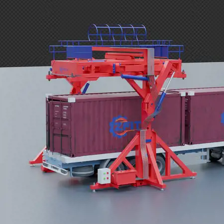 hydraulic container tilter