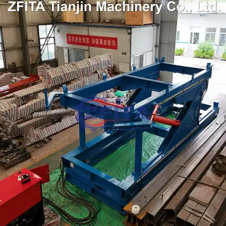 hydraulic container tilter